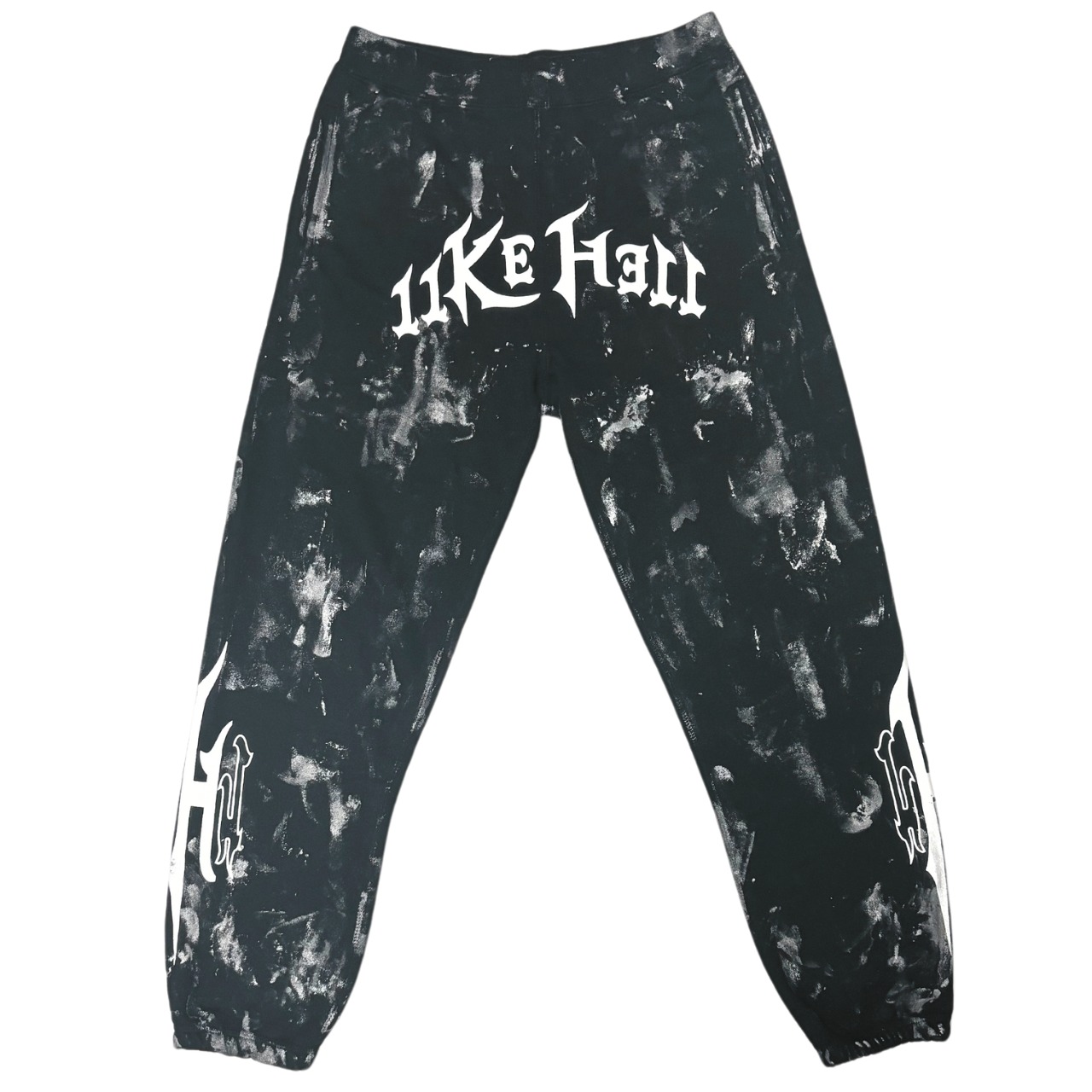 ELDOLADO silver paint hell pattern pants setup対象 - 1
