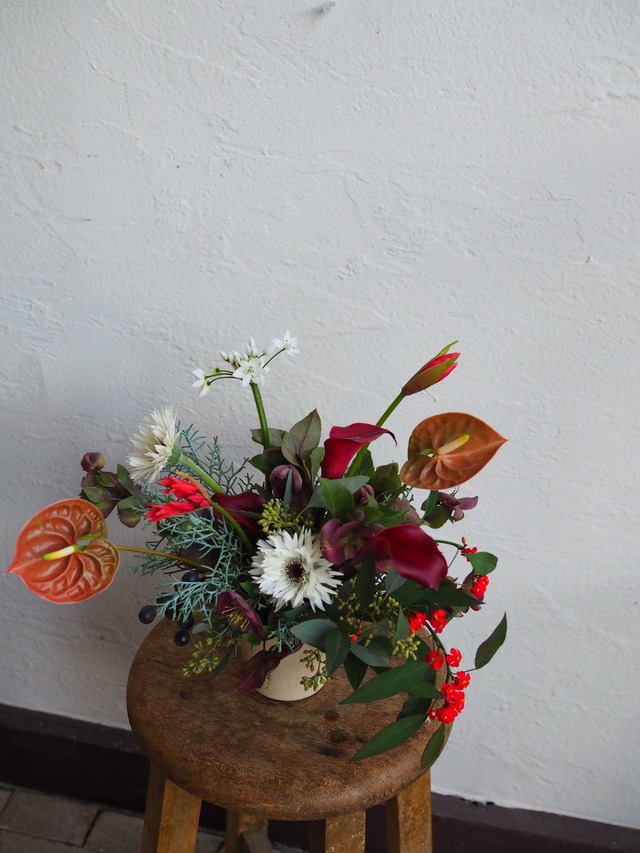 クリスマスプレゼント 花束　or   アレンジメント【送料一律1320円】