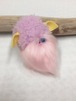 MAMEDENQ モコモコノコ ペールピンク×シープ帽