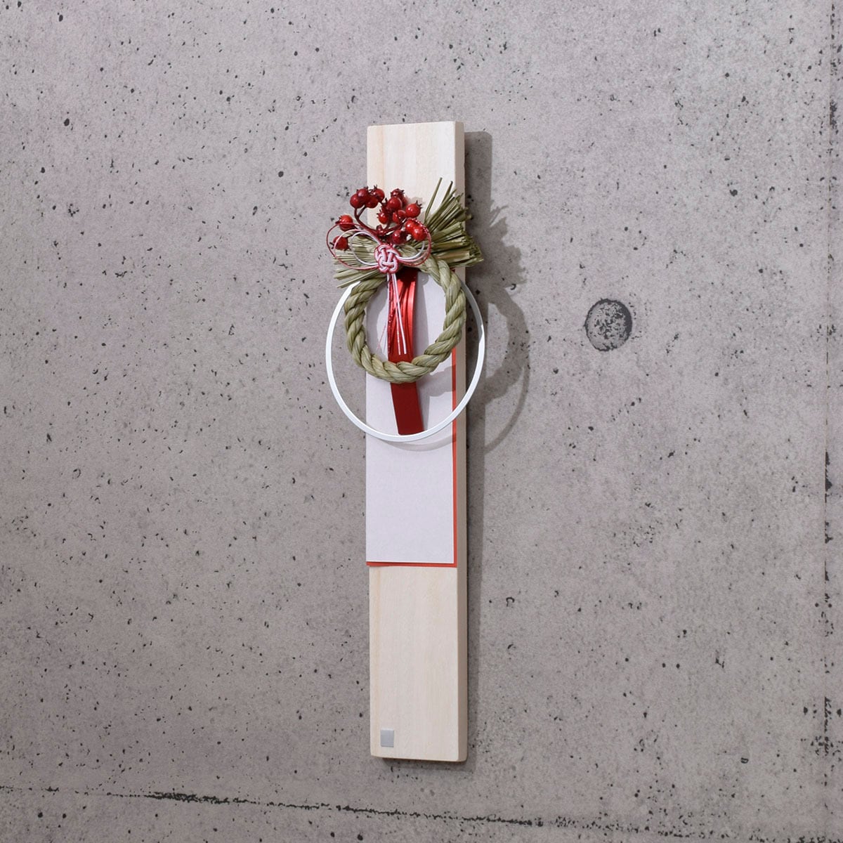 正月飾り笑門来福【千福】ALART｜しめ縄飾り｜玄関飾り｜和モダン