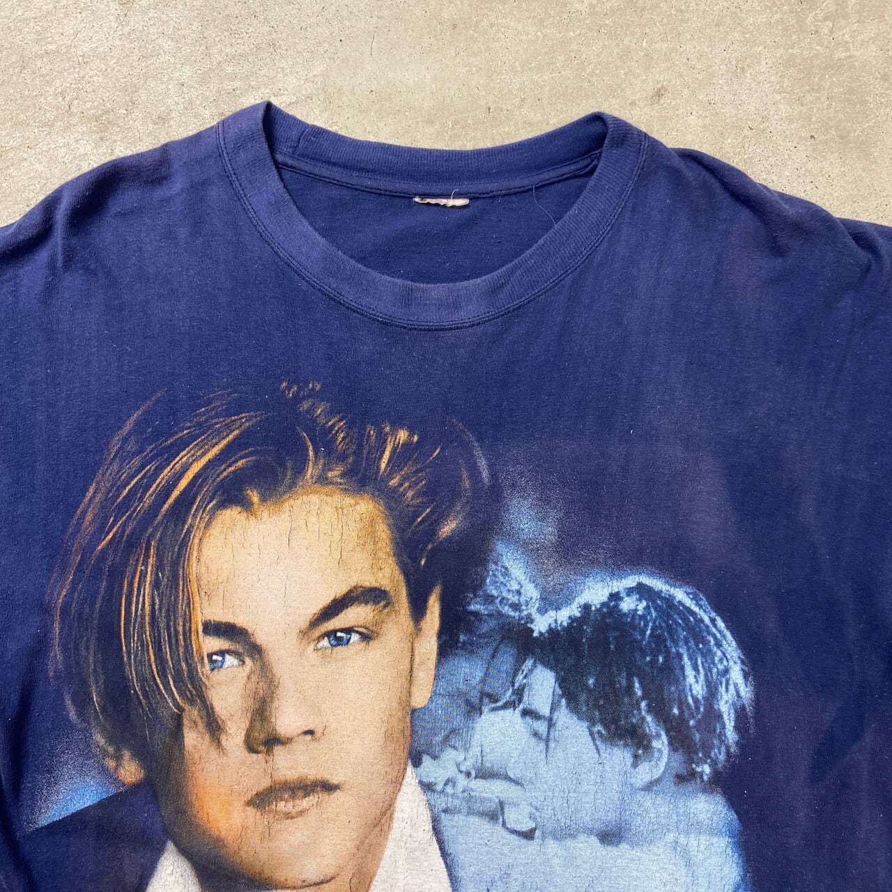 90年代 Leonardo DiCaprio レオナルド・ディカプリオ プリントTシャツ 