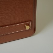 Hermès エルメス バーキン 40 ルトゥルネ クシュベル ゴールド ハンドバッグ ゴールド金具 ▢C：1999年