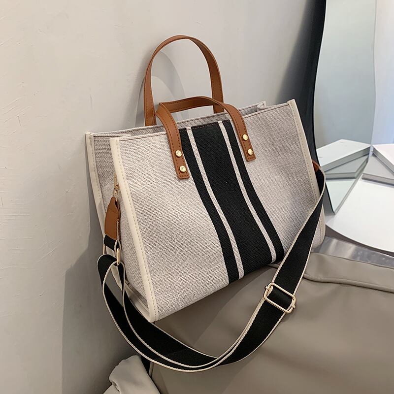 大容量バッグハンドバッグ2020新しい流行のファッションシンプルなキャンバスショルダーメッセンジャーバッグネットレッドポータブルトートバッグ 手作りハンドバック24446744497