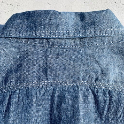 BIGYANK×ANATOMICA 1935 WORK SHIRT シャンブレーシャツ 実名復刻