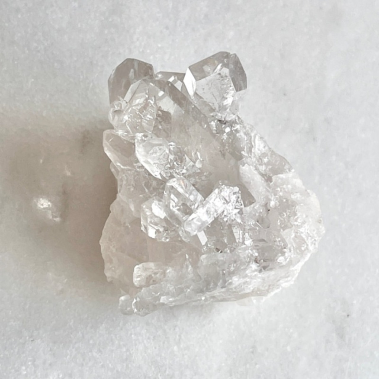 【特別価格】【超美石】トマスゴンサガ産　水晶（ミニサイズ）　（虹入り）　5763