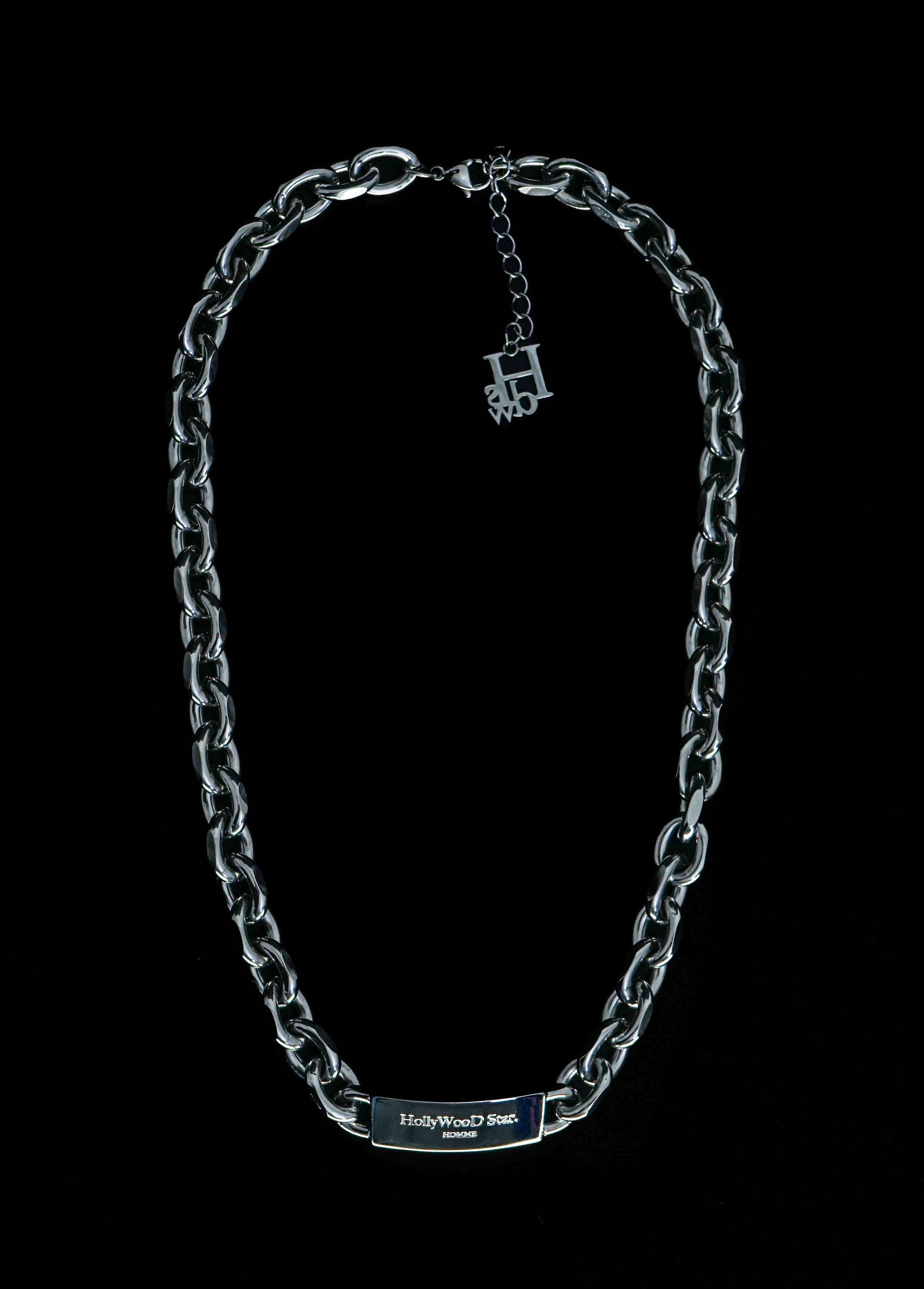 【即日発送】HollyWooD Plate Chain Necklace | HOLLYWOOD STAR OFFICIAL powered by  BASE