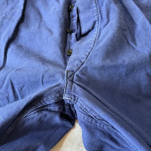 50-60s Reb フレンチワーク コットン ブルー パンツ W34 詳細写真4