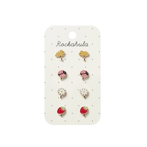 Y251M:Spring Garden Clip On Earrings-MULTI