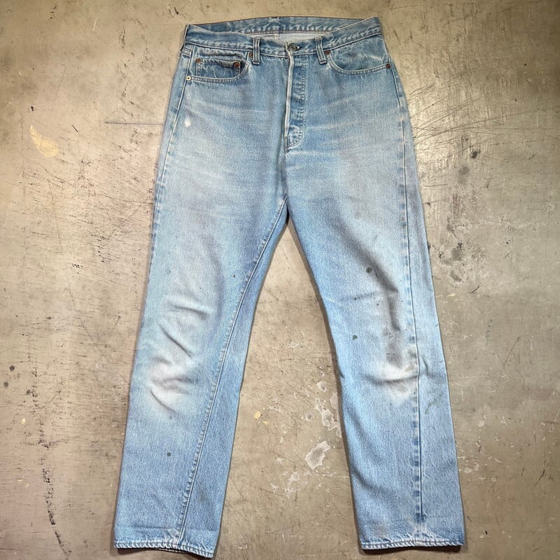 70's 80's Levi's リーバイス 501 66後期 デニムパンツ 赤耳 セルヴィッジ 刻印6 スモールe 赤タブ  バックポケットチェーンステッチ 実寸W33 USA製 希少 ヴィンテージ BA-2249 RM2668H | agito vintage  powered by BASE