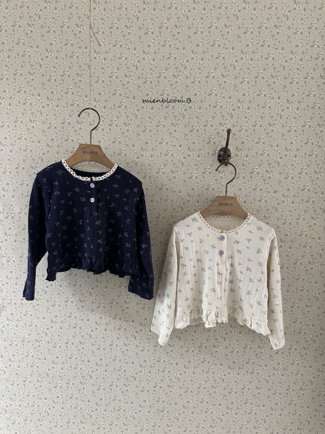 【即納】mienbloom.b/Eyelet Flower T