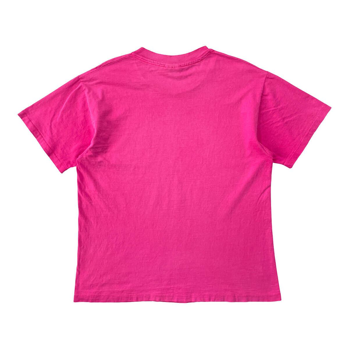 希少 レア ワイルドシングス デナリ ピンク M 美品 USA製 古着 USA製 90S Hanes ヘインズ ヴィンテージ 襤褸 Tシャツ イーグル