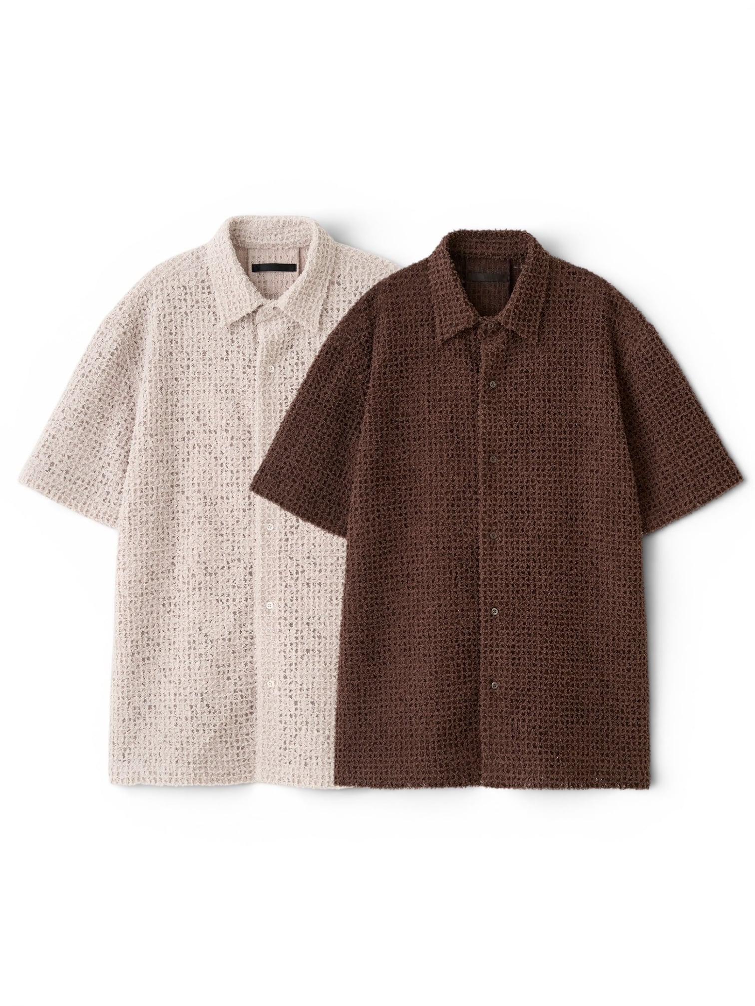 juha -FEATHER LACE S/S SHIRS- / 0230704-2 / ユハ フェザーレース