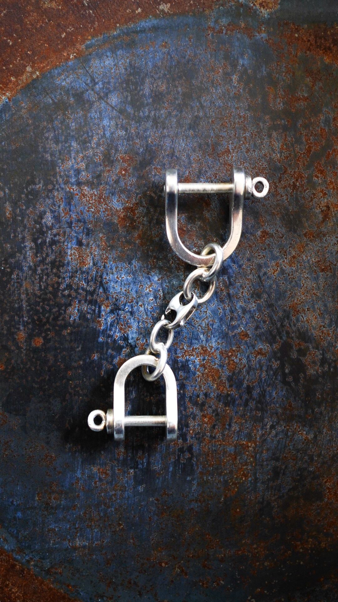 VINTAGE】TIFFANY&Co. ティファニー ダブル シャックル キーリング  