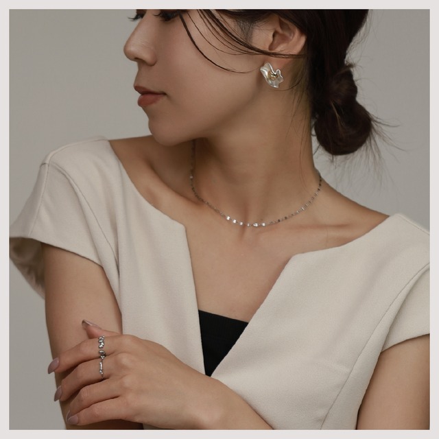 Pierce -White Silver×Gold-