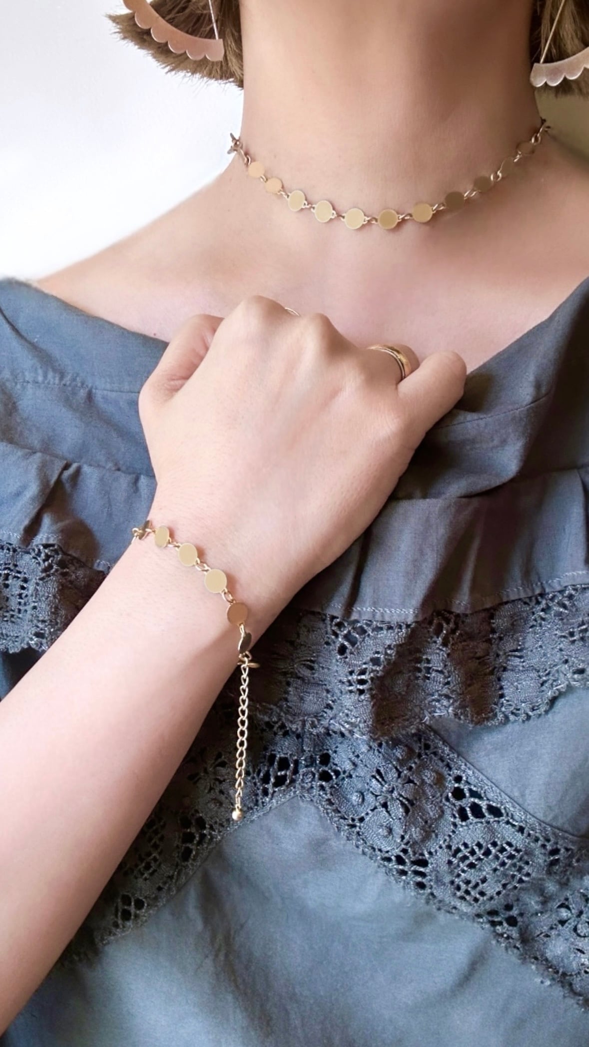 KEYHOLDER  [EXCLUSIVE：ETCHED METAL BRACELET]
