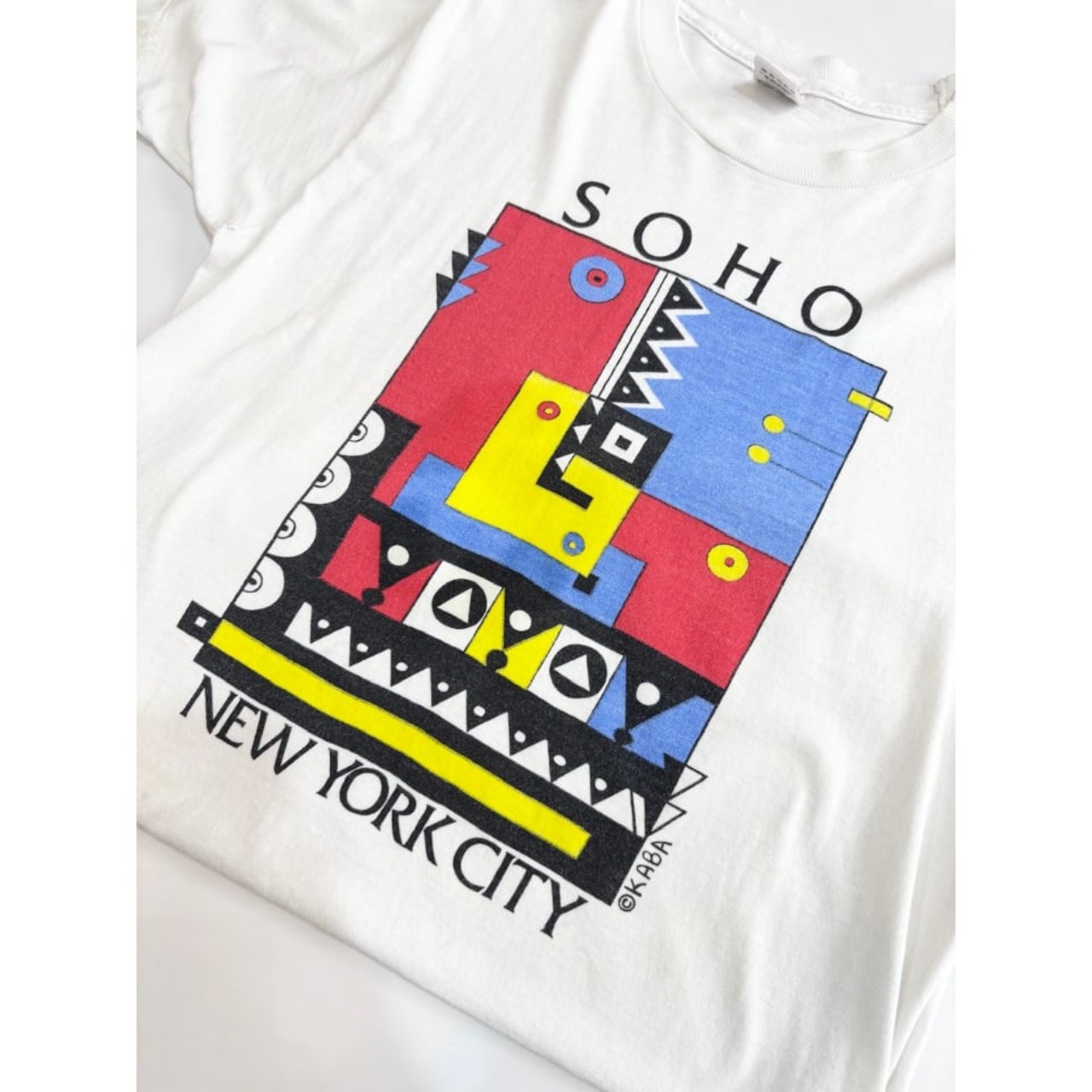 90s "SOHO" ART Tee MADE IN USA  Size L