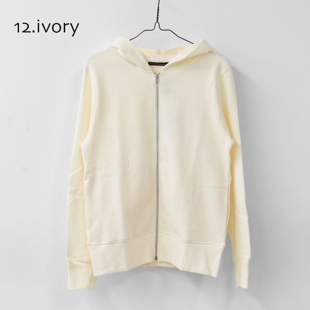 渇き('57インド) mizuiro ind [ミズイロ インド] brushed back zip hoodie [3-210057 洋画・外国映画