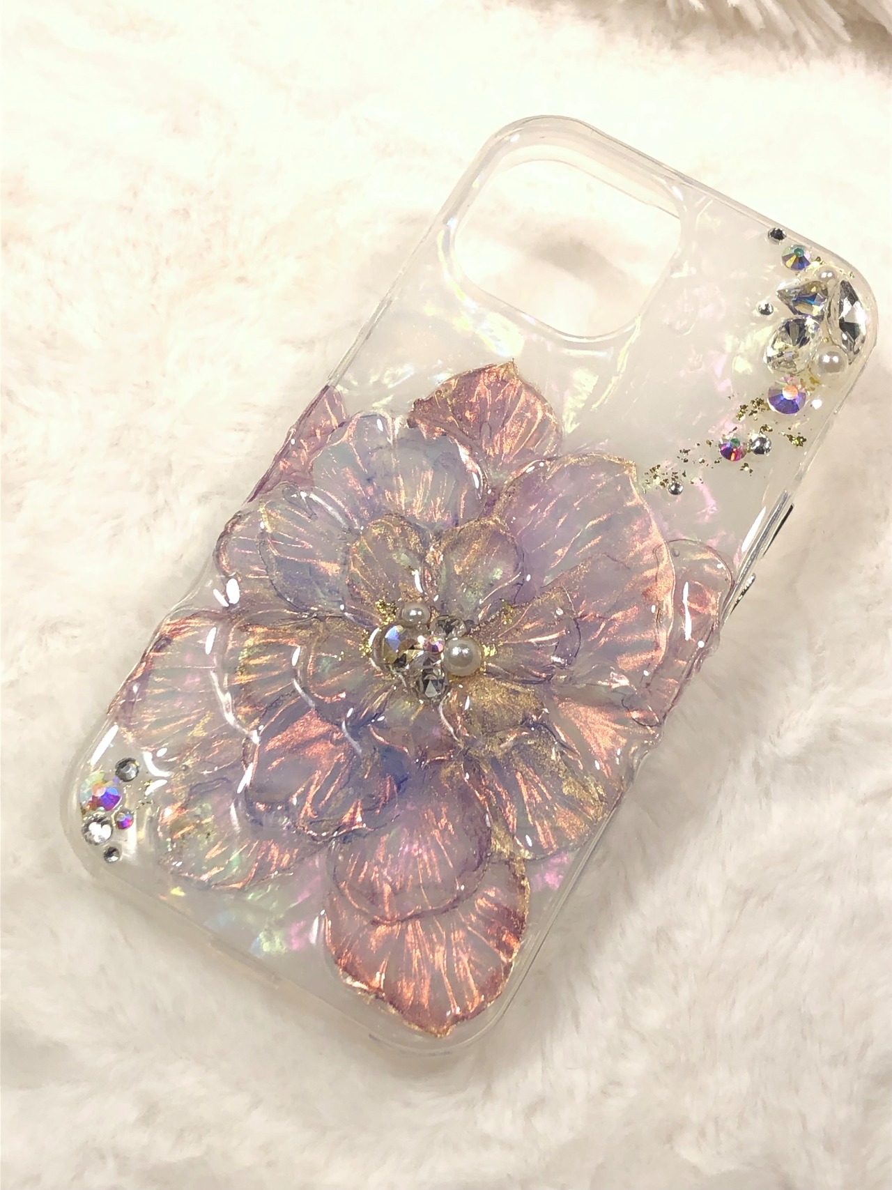 ☀️昼の部☀️【iPhoneケース】20奏フラワー【プルルンテクスチャー】