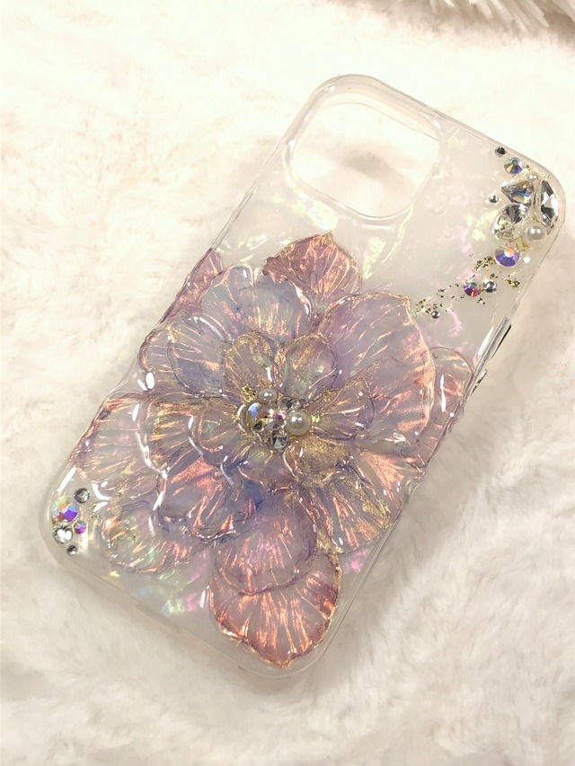 ☀️昼の部☀️【iPhoneケース】20奏フラワー【プルルンテクスチャー】