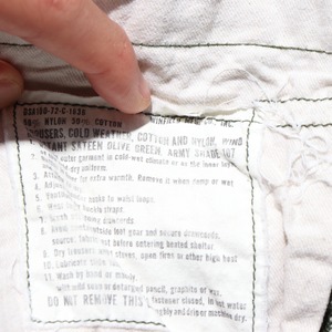 美品 S-R 72年 M-65 後期 カーゴパンツ 米軍実物 Small Regular