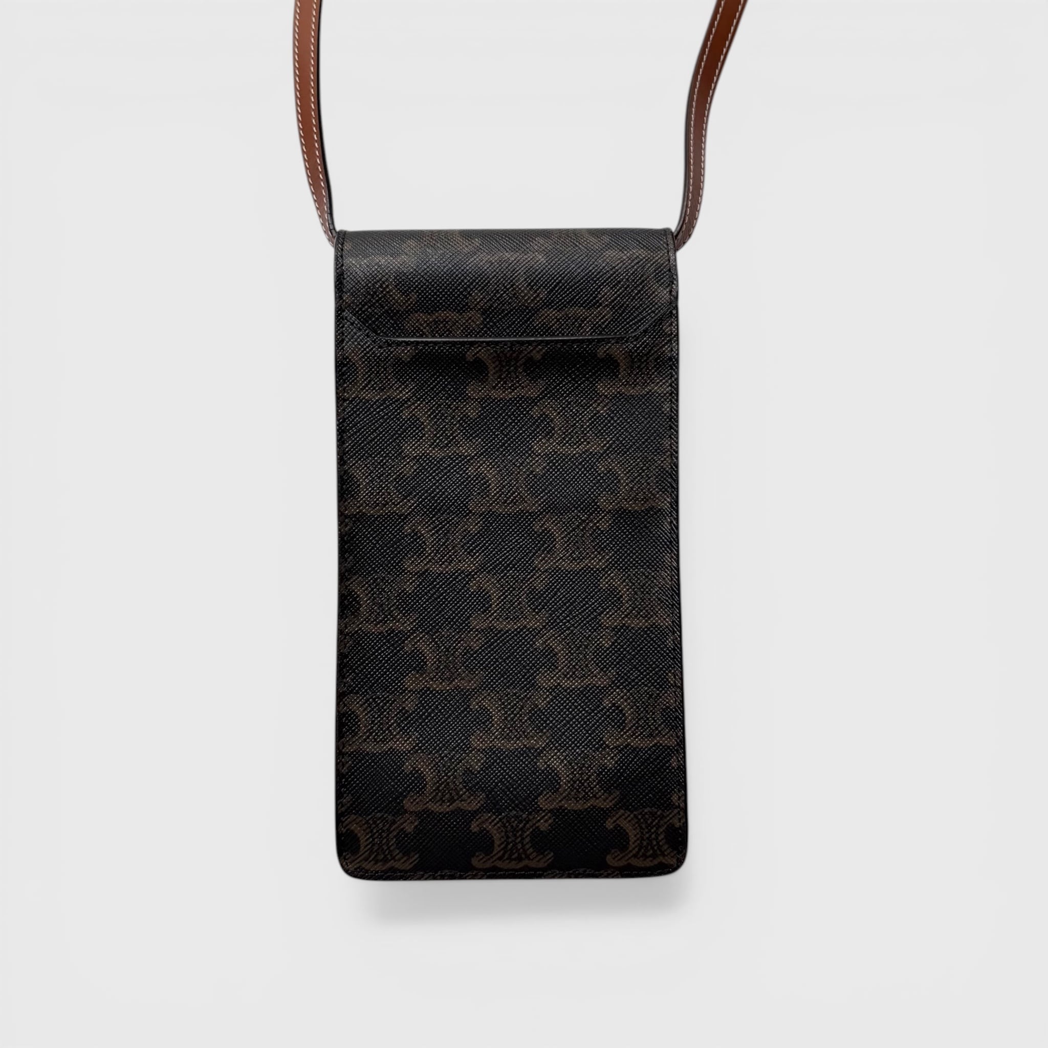 CELINE セリーヌ トリオンフ モバイルポーチ トリオンフ キャンバス