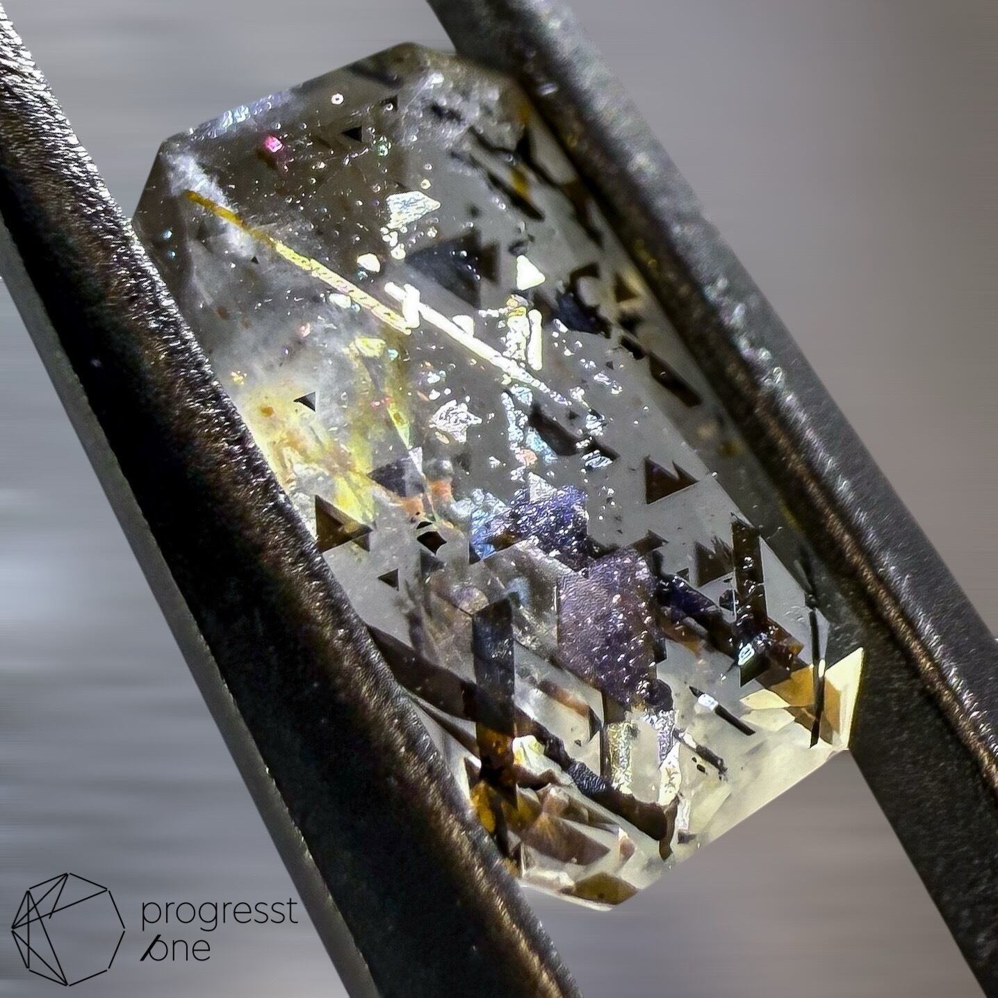 レインボーラティスサンストーン0.72ct | progresstone