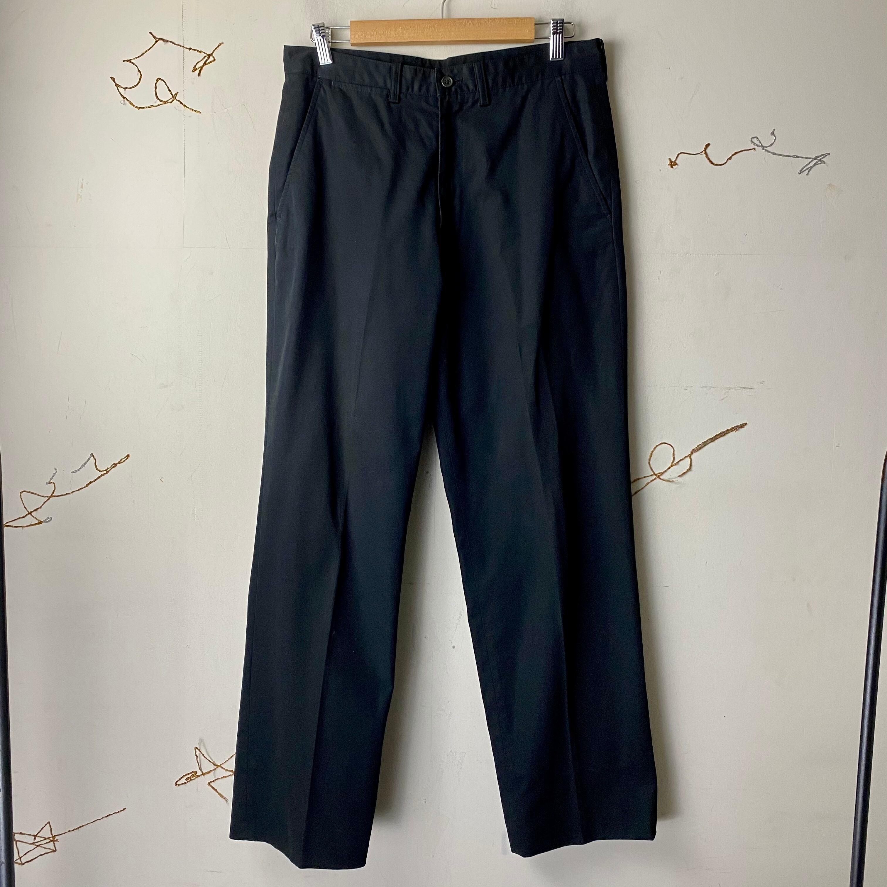 ISSEY MIYAKE WHITE LABEL black pants | NOIR ONLINE