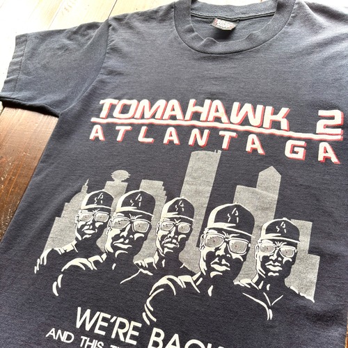 for Ladies♡ 90s TOMAHAWK 2 - ATLANTA GA - Body  SCREENSTARS  MADE IN U.S.A / Size SMALL