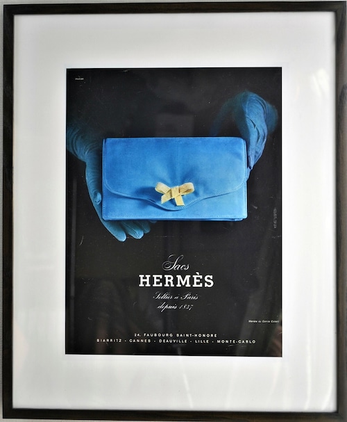 HERMES-エルメス パーティクラッチポスター