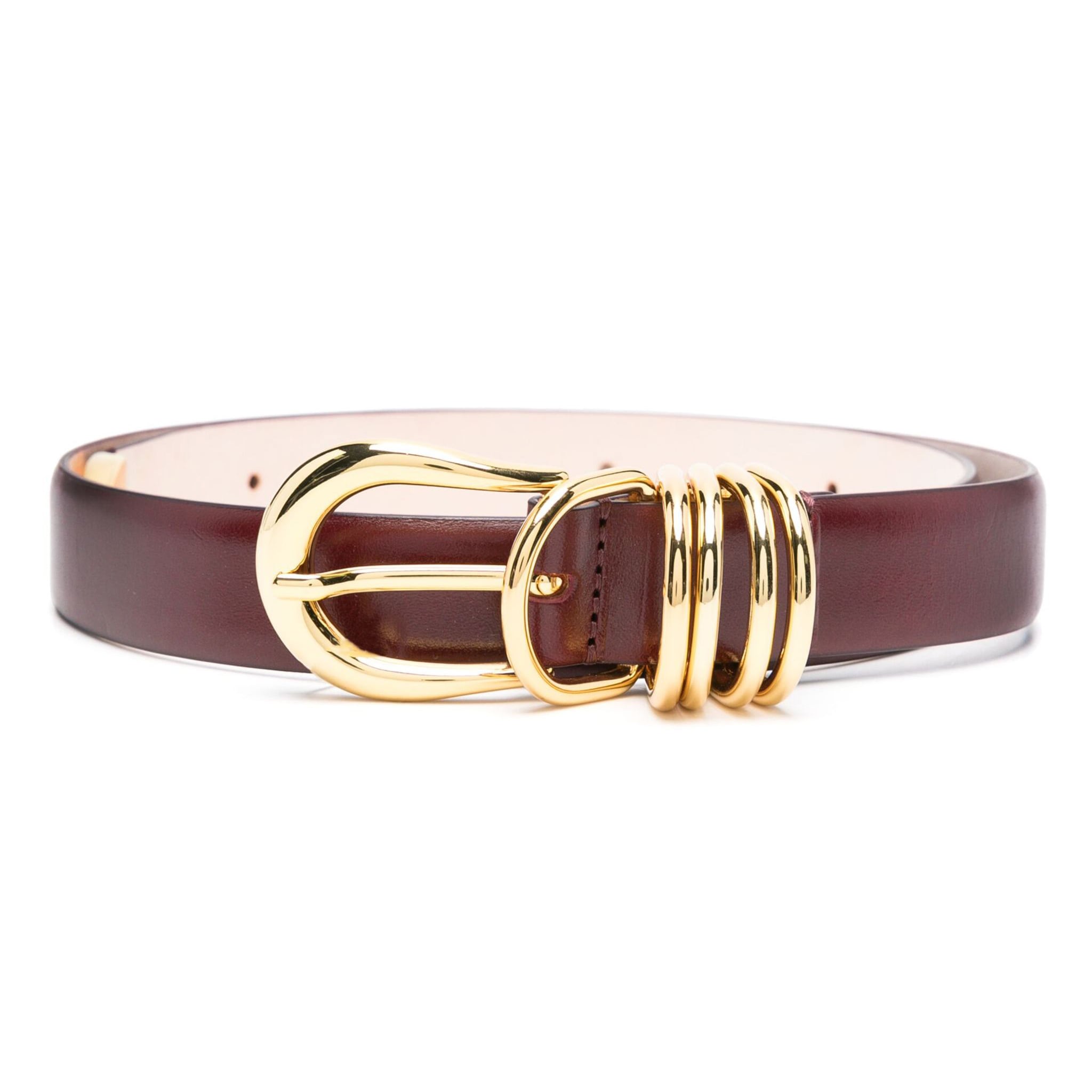 DEHANCHE HOLLYHOCK BELT BORDEAUX GOLD | SAKAN LES YEUX