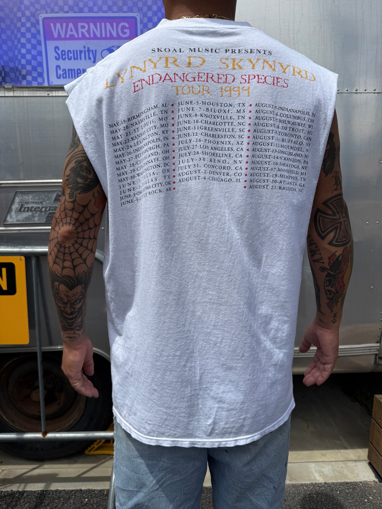 90s Lynyrd Skynyrd Endangered Species Tour / Great Entertainment Merchandise made in usa・画像14
