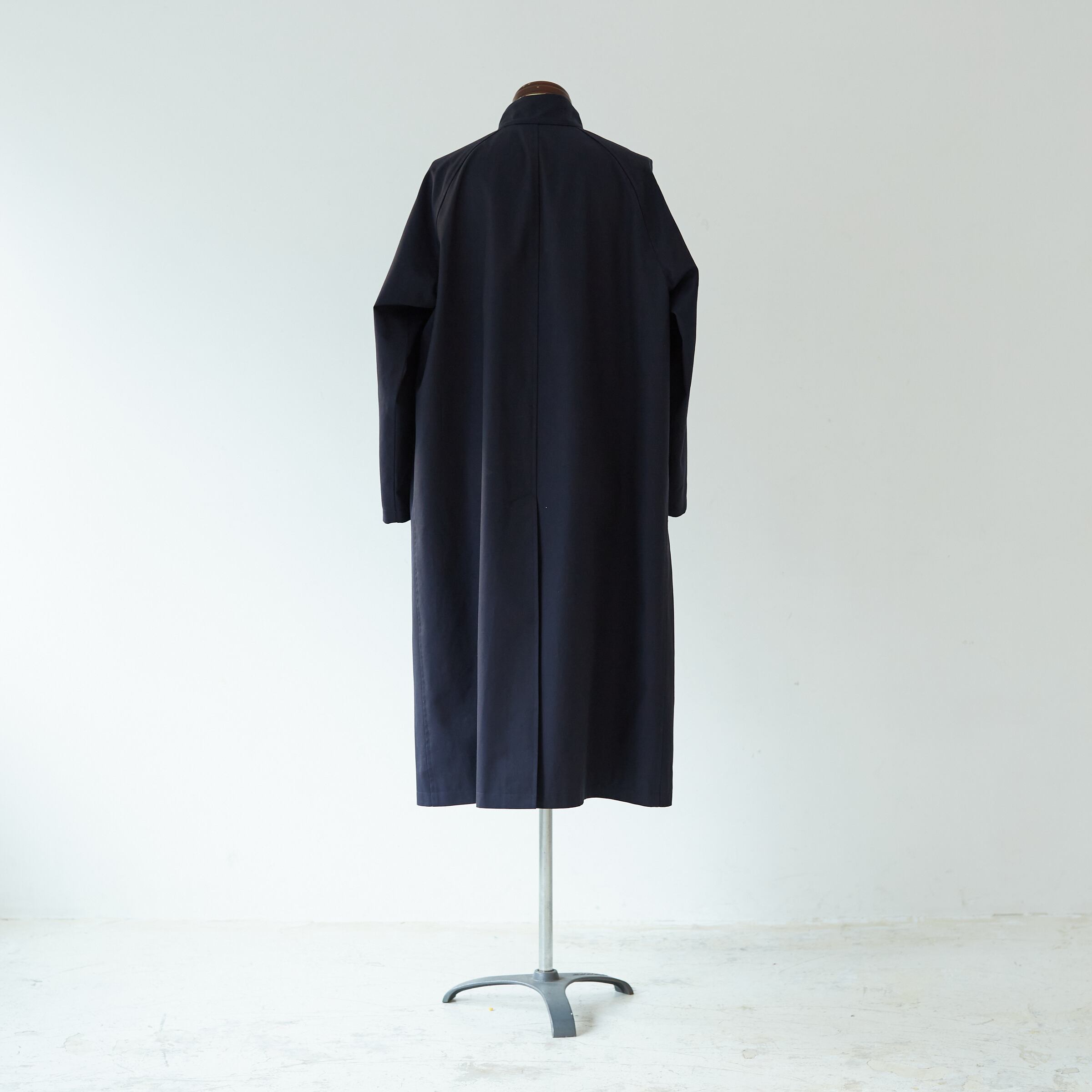 Stand collar Coat (Navy) | MISEI / TAROU