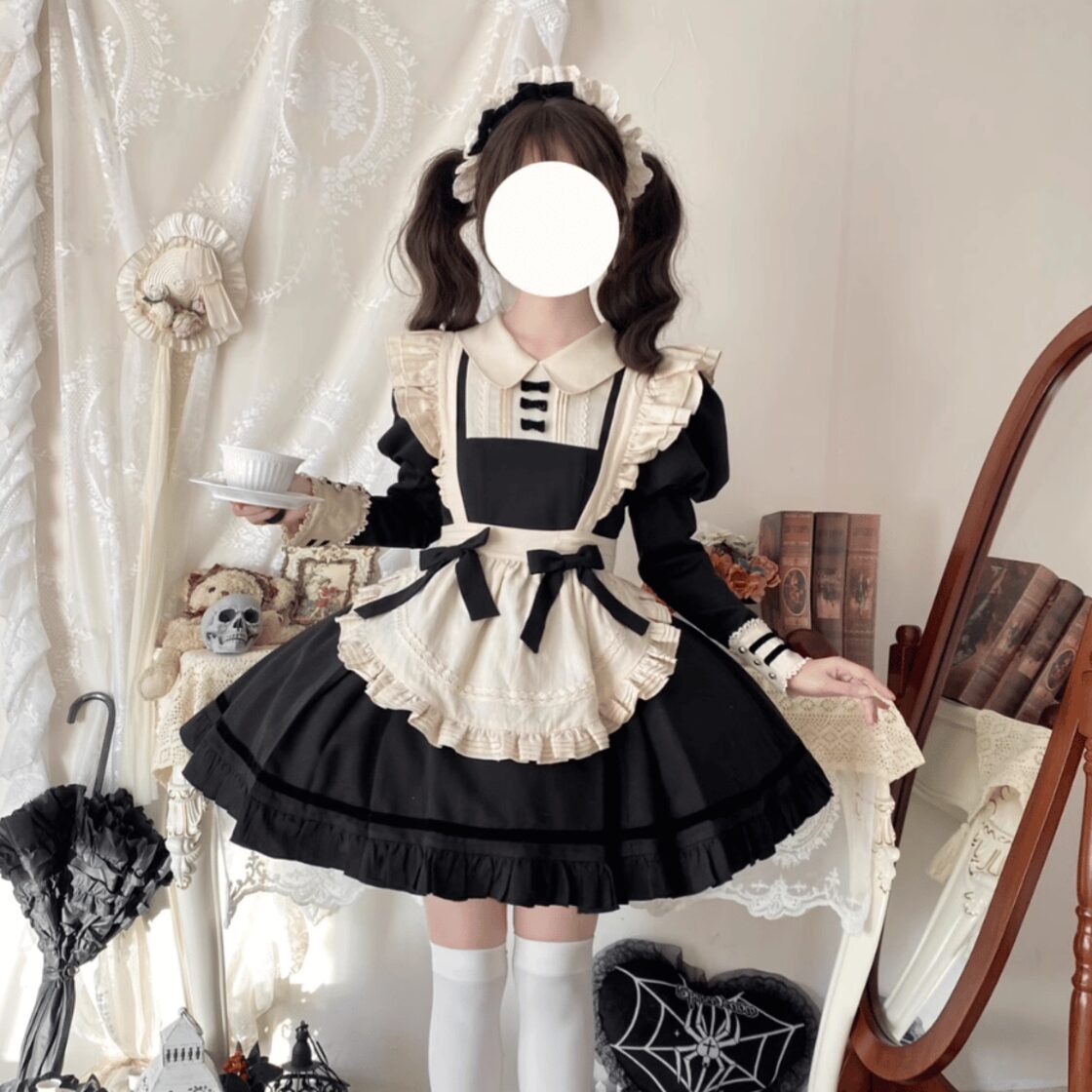 ゴスロリファッション 通販 With U 予約販売 メイド服 ミニ