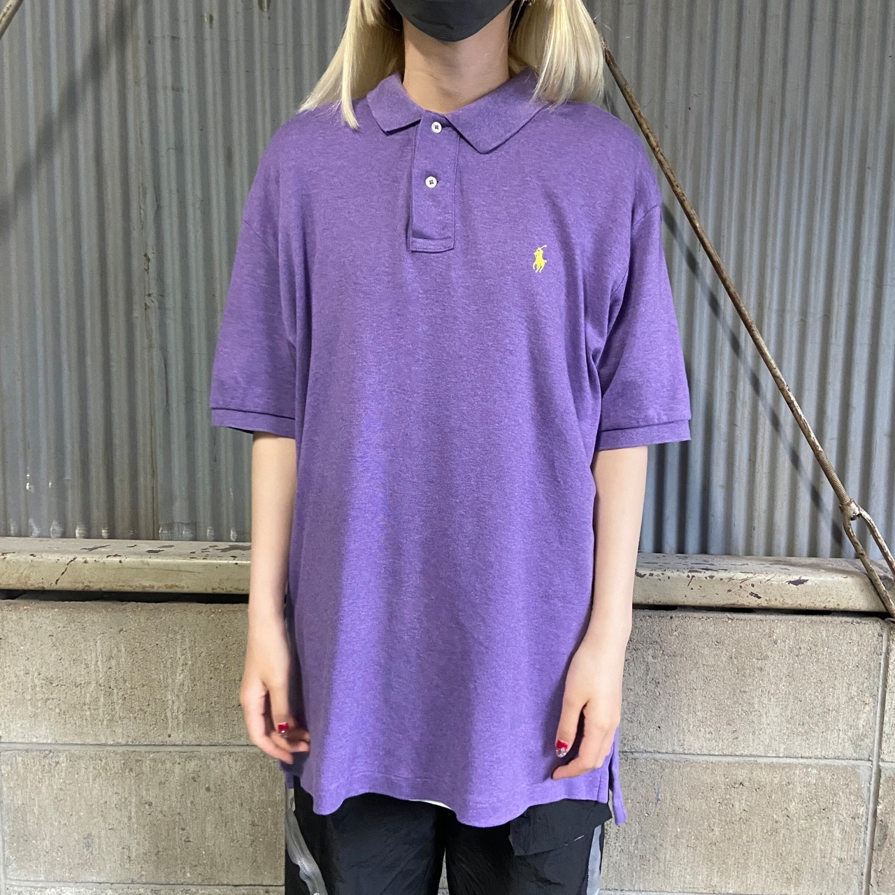 Polo by Ralph Lauren オールドラルフローレン Tシャツ地 ポロシャツ 