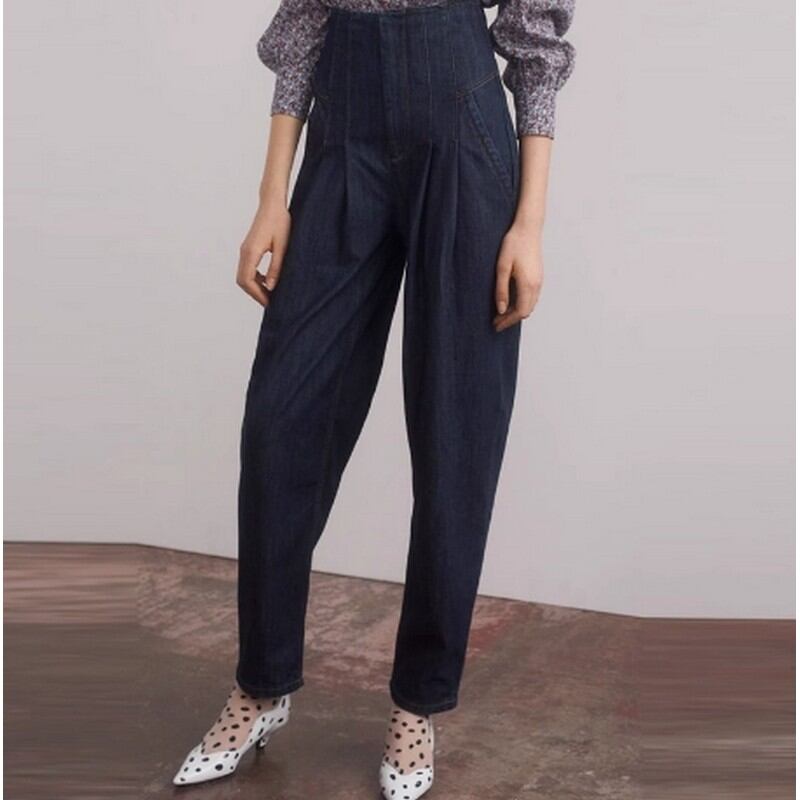 classic high waisted jeans pants W00090