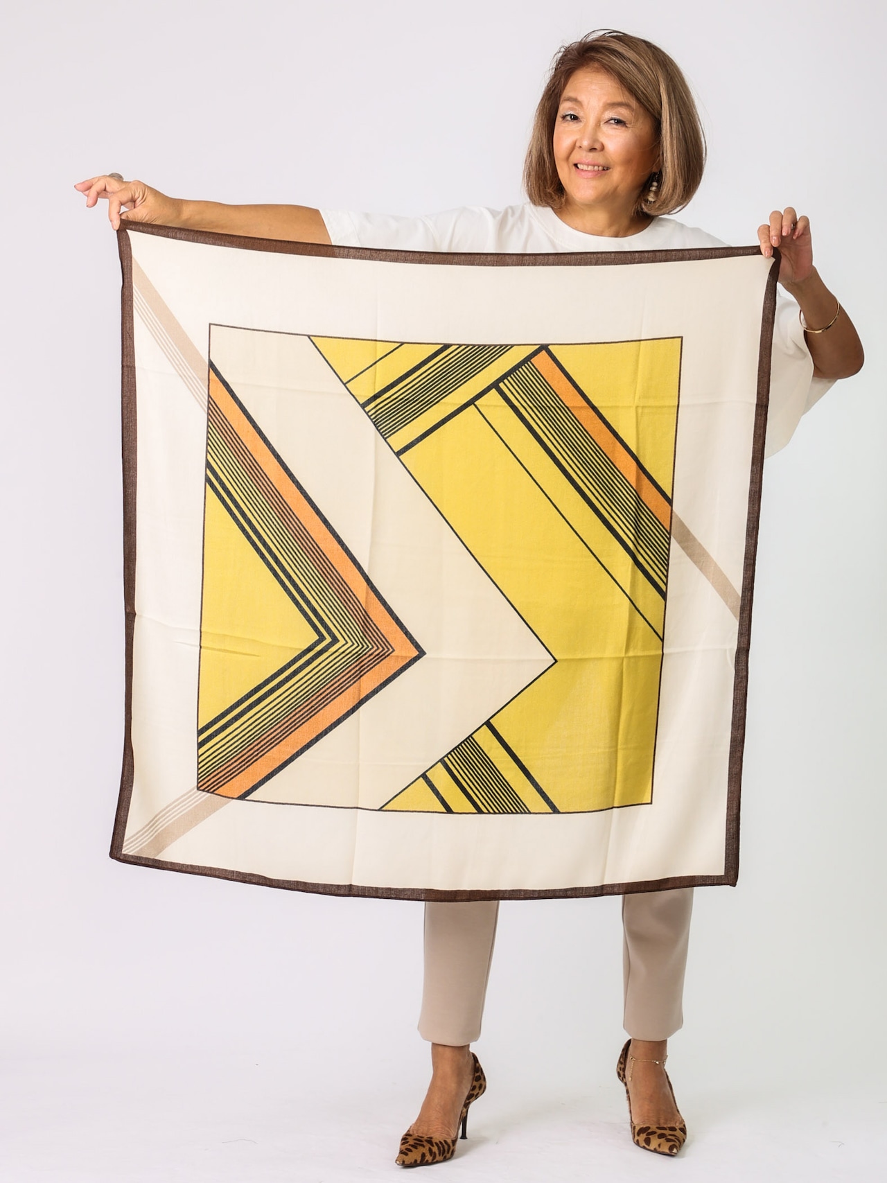 インポート(幾何学ストール)