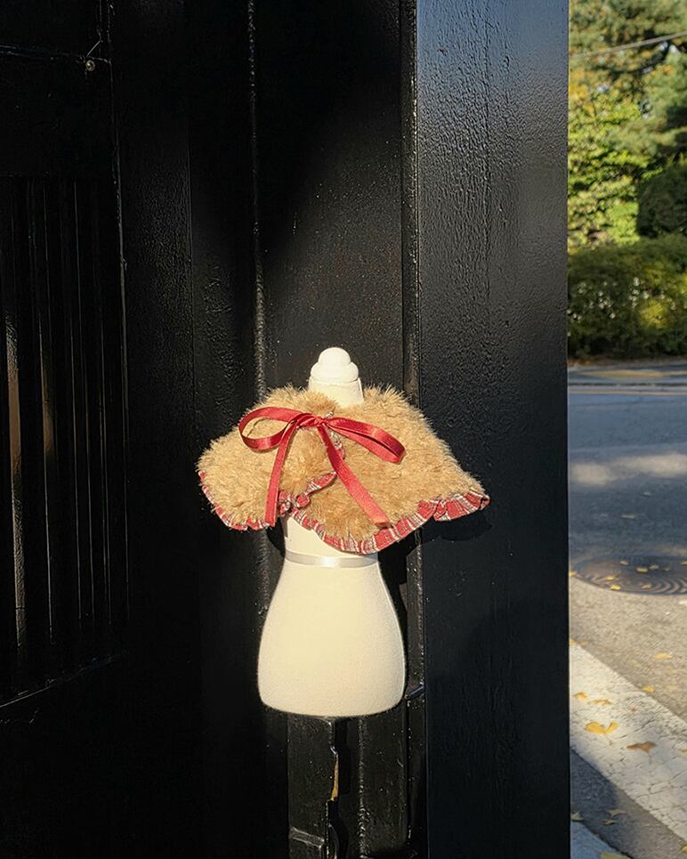 予約【eomuk】Coco Cape (Mocha)