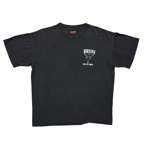 90s Nirvana Local Crew Tシャツ (XL)