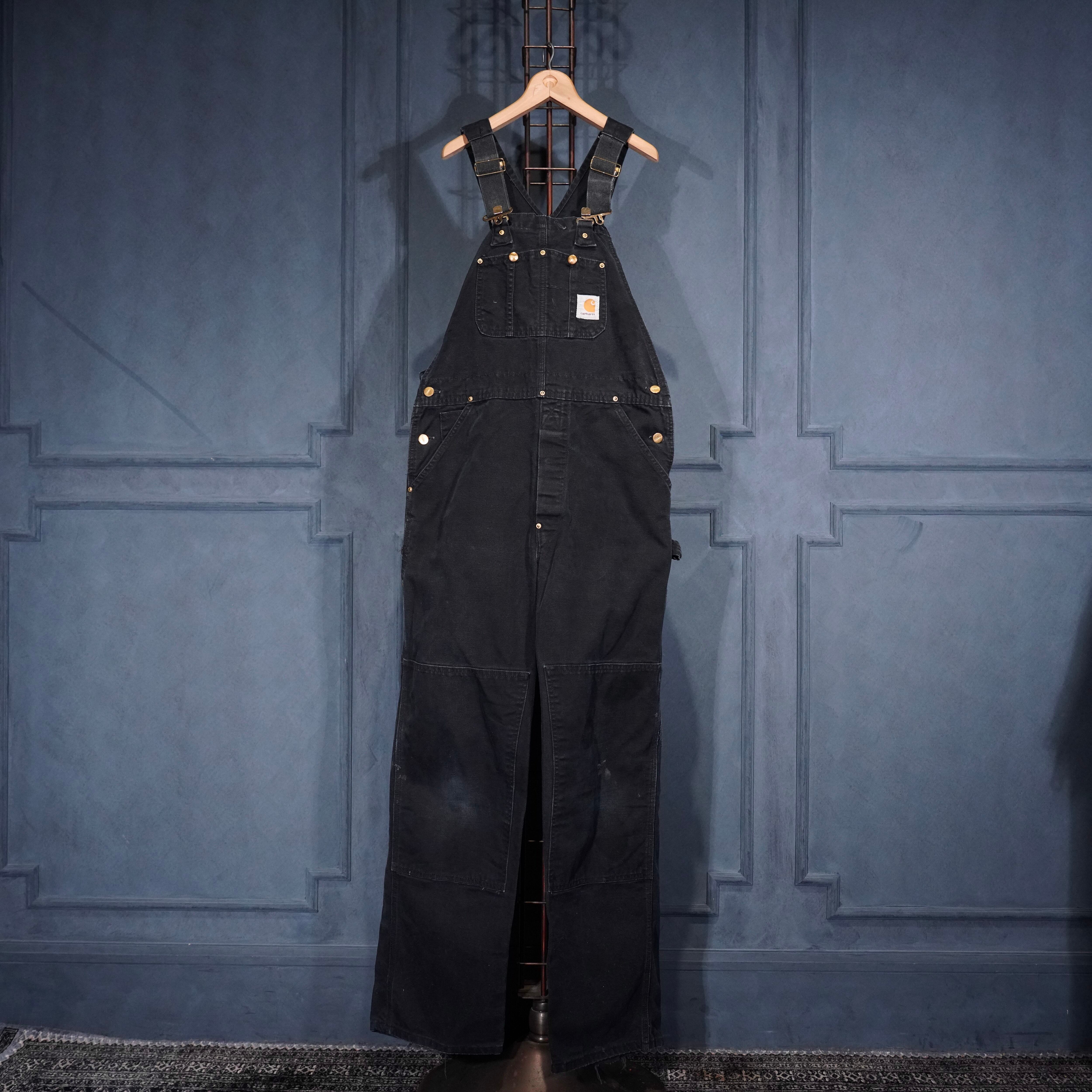 80's USA VINTAGE Carhartt FADED DESIGN DUCK OVERALL/80年代アメリカ
