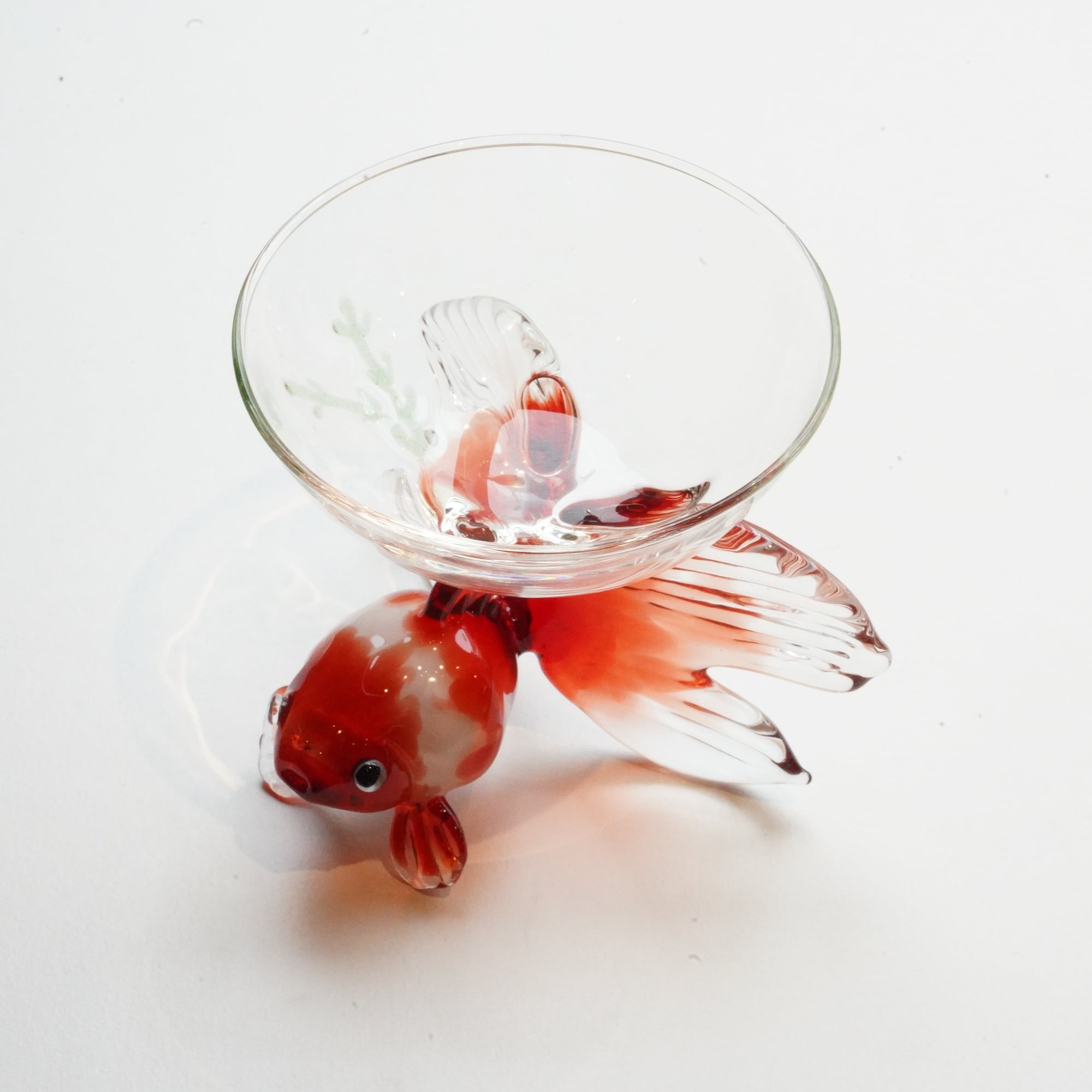 【竹川久仁子】耐熱ガラス 金魚杯 A