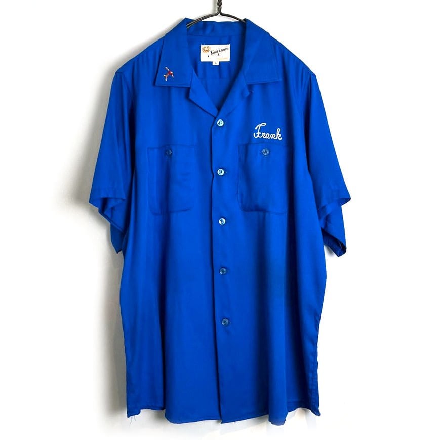 60’s King Louie Short sleeve rayon shrit King Louie] Vintage Rayon Bowling Shirt [1960s-] Vintage Rayon
