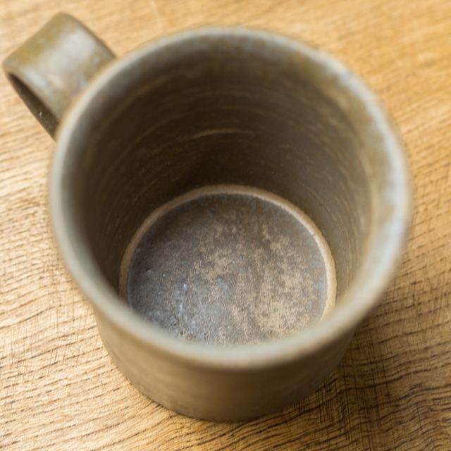 朽葉色 切立カップ（マグカップ・コーヒーカップ）／安藤美和