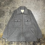 70s melton Wool Sports Jacket USA製