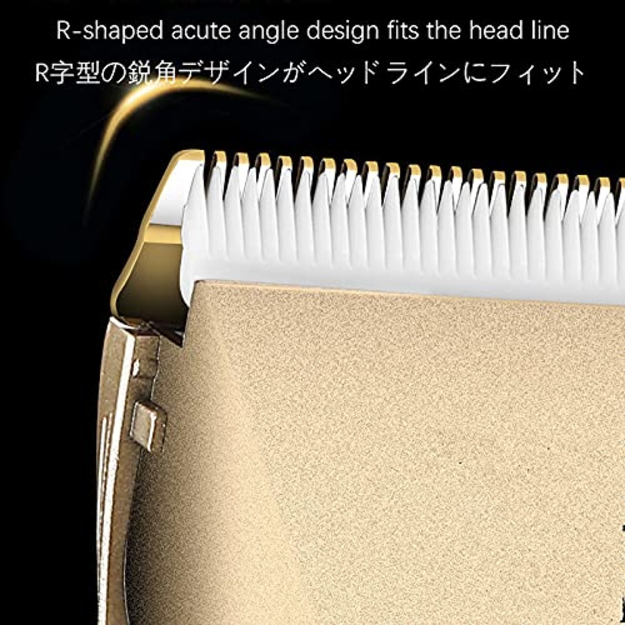 バリカン 電動バリカン防水 ばりかん 散髪用 低騒音 USB充電式 5段階調節可能 ヘアーカッター コードレス ヘアクリッパー LCDディスプレイ 子供・家庭・業務用 プロ仕様 ゴールデン