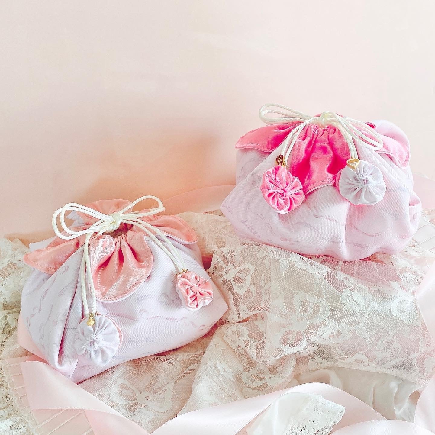 Little Joy pouch リトルジョイまんまる巾着ポーチ | fruits torta