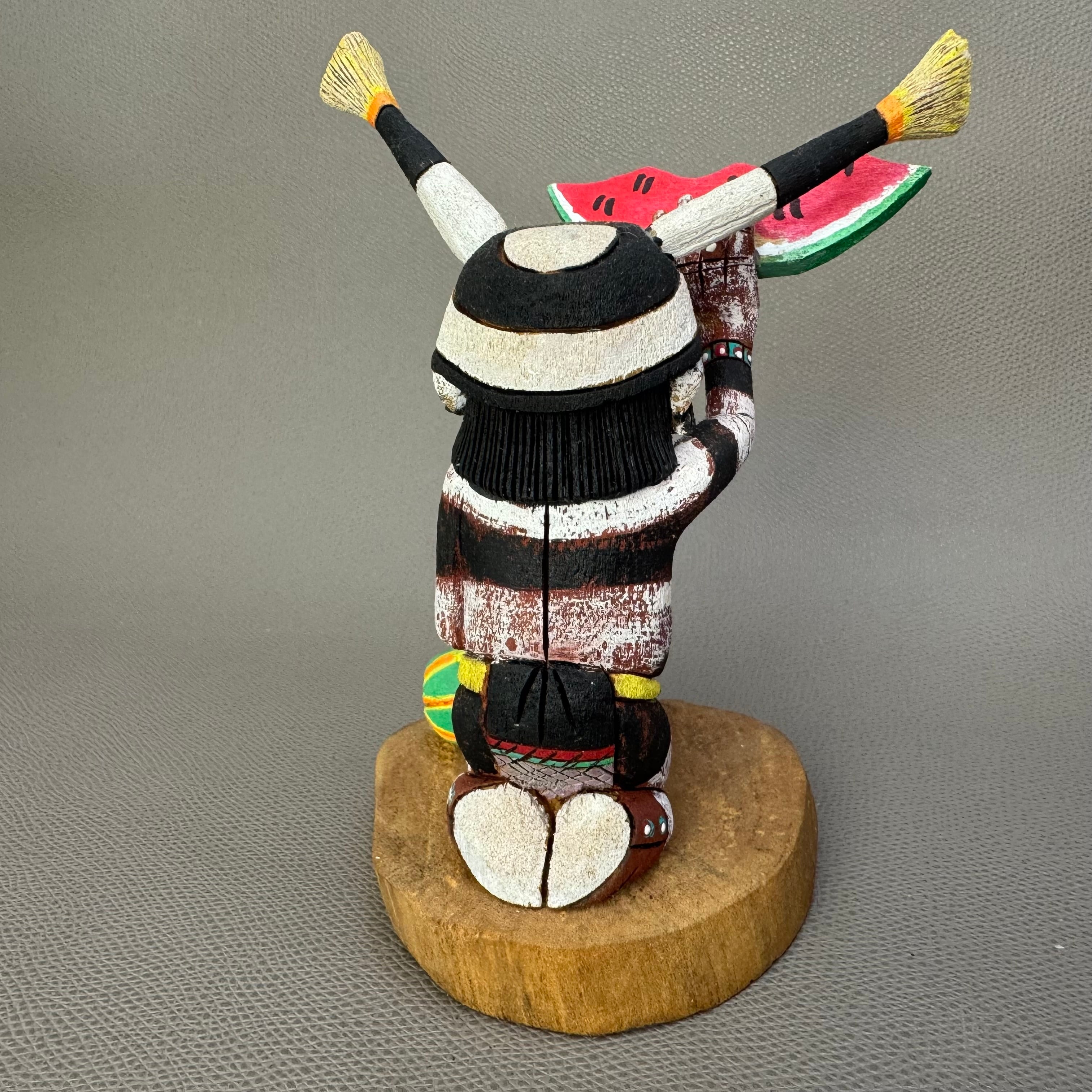 HOPI(ホピ)族 アーティスト作 カチーナドール クラウン INDIAN
