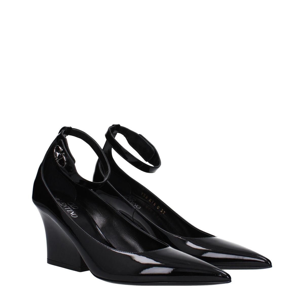 VALENTINO GARAVANI ヴァレンティノガラヴァーニ レディース パンプス パテントレザー ブラック
