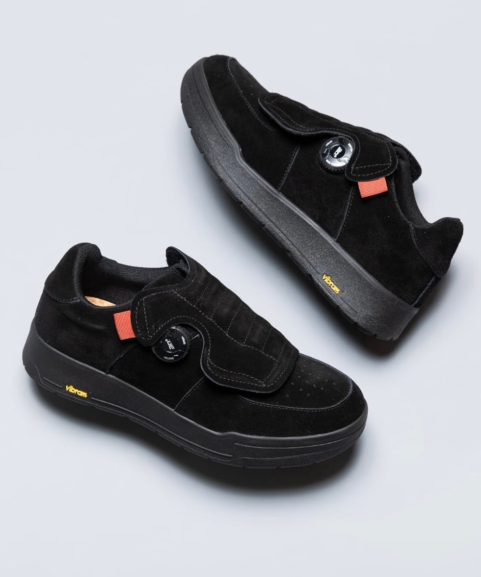 靴 MARIEOHIRA / SHO-001 Paulownia Slipon MARIEOHIRA / SHO-001 Paulownia Slipon / Black / Sole Natural