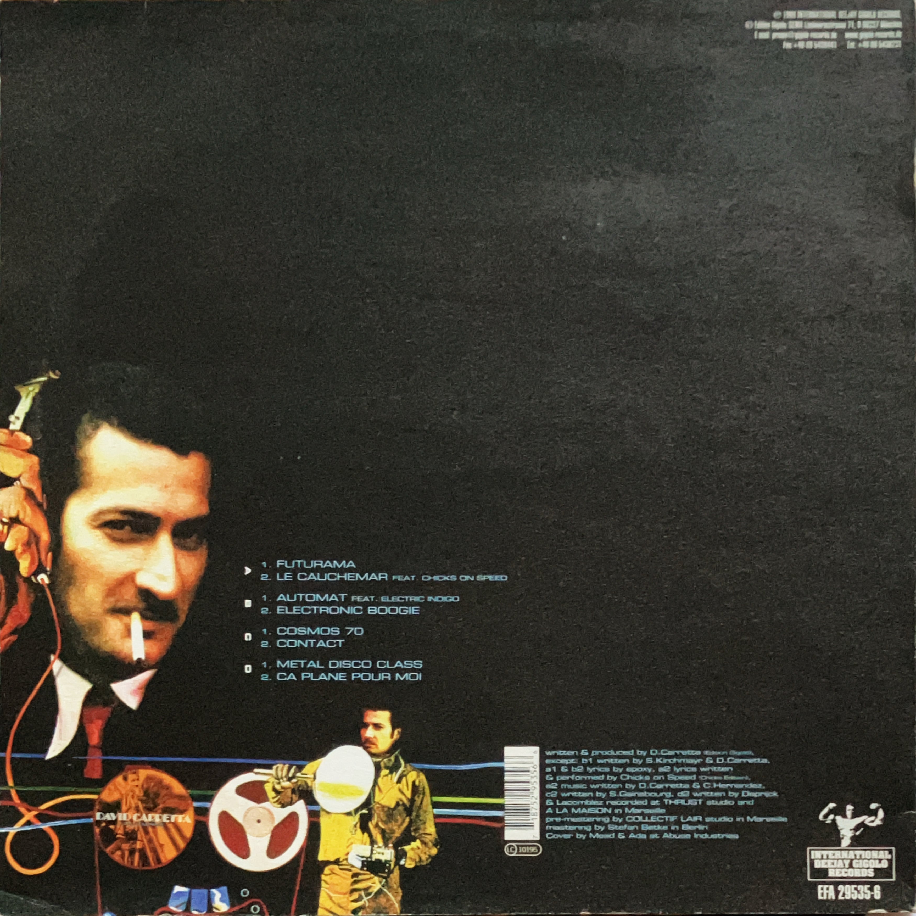 2LP】David Carretta / Le Catalogue Electronique (International