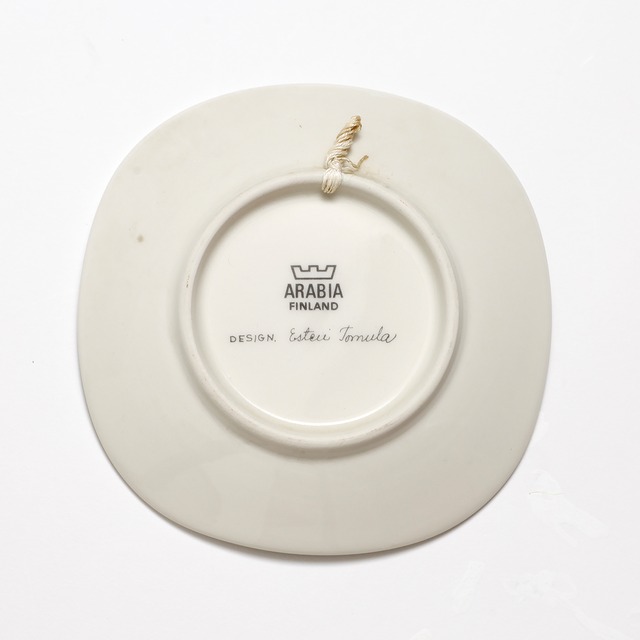 ARABIA アラビア Esteri Tomula エステリ・トムラ Botanica ボタニカ クラウドベリーの小さな陶板 北欧ヴィンテージ